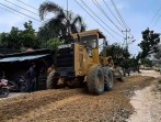 Pemko Pekanbaru Mulai Perbaiki Kerusakan Jalan Tanjung Batu