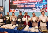 Dua Pria Asal Binjai Ditangkap Polda Riau, Diduga Terlibat Peredaran 46,9 Kg Sabu