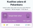 Kabut Asap Makin Pekat, Siswa PAUD hingga SMP di Pekanbaru Kembali Belajar dari Rumah