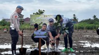 Kapolda Riau Lounching Komunitas Green Poliching Runners.