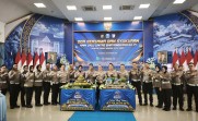 HUT Lalu Lintas Bhayangkara ke-71, Kapolda Riau Dorong Polantas Perkuat Pelayanan dan Kepedulian Lingkungan