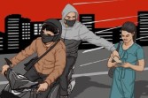 Rampas HP Warga di Air Dingin, Lima Diduga Anggota Geng Motor Diamankan
