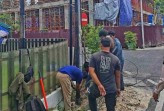 Kabel FO Semrawut di Jalan Ronggowarsito Pekanbaru Mulai Ditertibkan