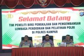 Polres Kampar Jadi Pilot Project Evaluasi Pendidikan Polri!