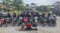 Dalam Semalam, Polda Riau Ungkap Begal Berdarah hingga Sindikat Curanmor Lintas Wilayah 15 Kendaraan Curian Disita.