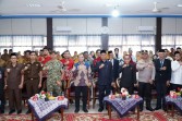 Hadiri Pelantikan Dewan Pendidikan Inhil, Rektor Unilak Langsung MoU dengan Bupati
