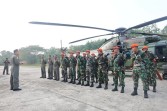13 Prajurit Kopasgat Diterjunkan ke Titik Karhutla Kerumutan