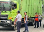 Truk Bertonase Besar Masih Nekat Masuk Kota, 47 Kendaraan Terjaring Razia