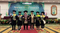 Unilak Wisuda 1.253 Lulusan, Prof Junaidi Minta Doadan Dukungan S3 Hukum Segera Berdiri