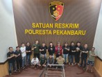 Penarikan Paksa Berujung Kekerasan, Empat Debt Collector Ditangkap di Pekanbaru
