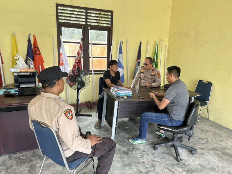 Polsek Minas Gelar Patroli Dialogis, Pastikan Situasi Aaman dan Kondusif Jelang Pilkada Serentak Tahun 2024