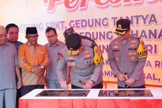 Polres Inhil Makin Gemilang, Tiga Gedung Baru Diresmikan Kapolda Riau