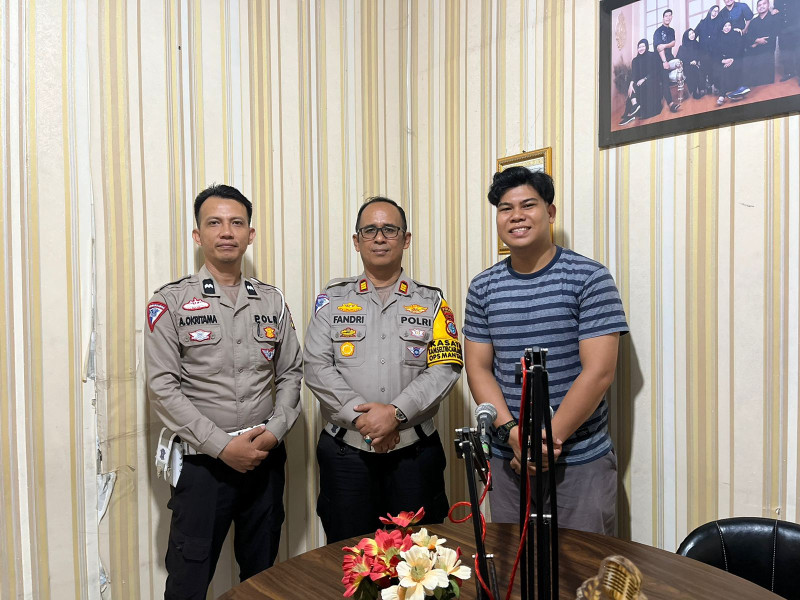 Jelang Debat Calon Pilkada Inhil, Polisi Sosialisasi Rekayasa Lalu Lintas