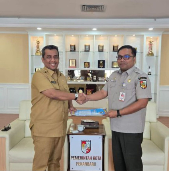 Zarman Chandra Ditunjuk sebagai Plh Sekretaris Kota Pekanbaru