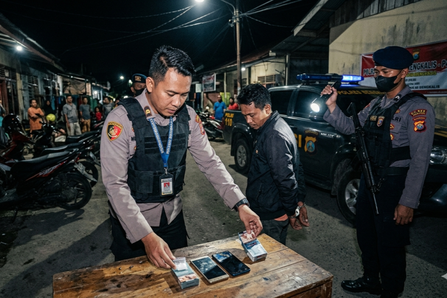 Perang Peredaran Sabu di Bengkalis, 3 Pengedar Digulung Polisi