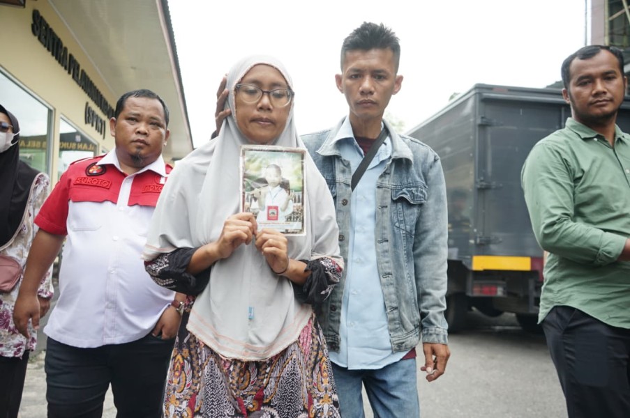 Tampik Statemen Kepala Sekolah, Akhirnya Orang Tua Korban Bullying Buat Laporan.