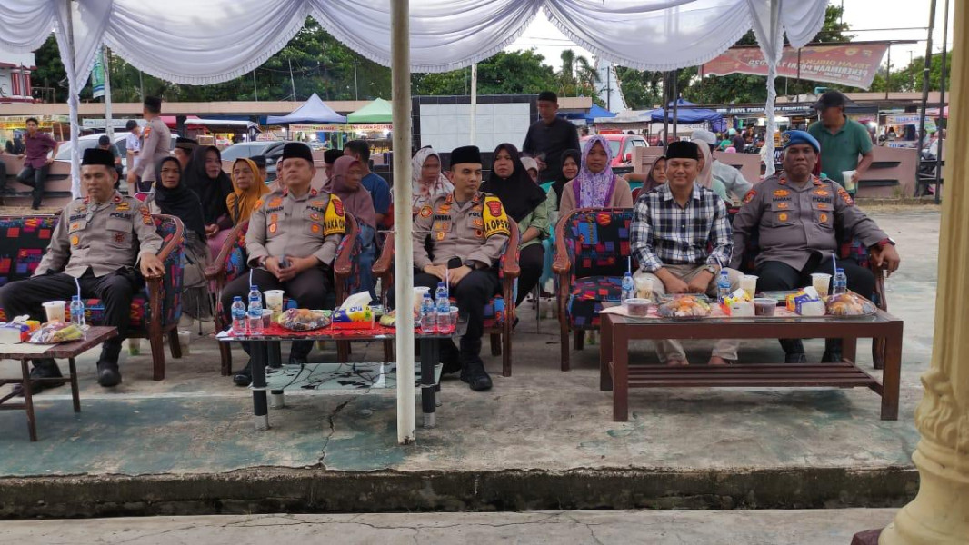 Kapolres Kuansing Gelar Acara Buka Bersama Anak Yatim dan Kaum Dhuafa