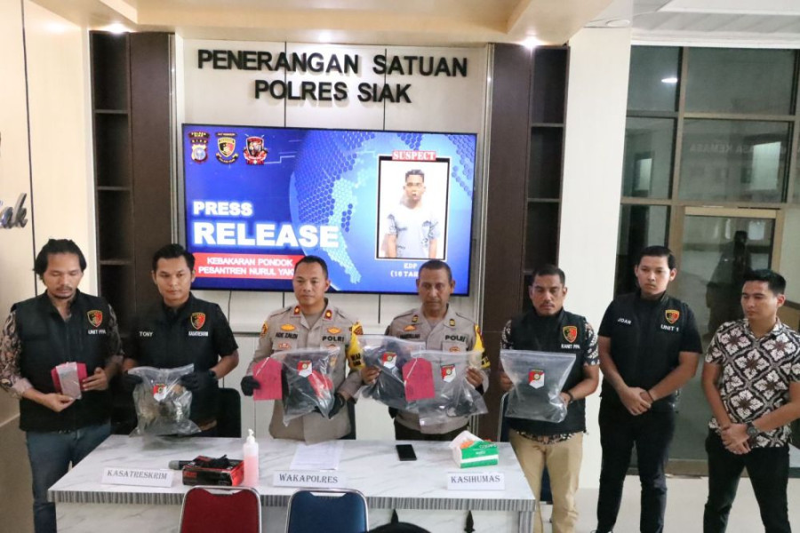 Sebabkan Pesantren Terbakar dan 2 Meninggal, Santri di Siak Diamankan