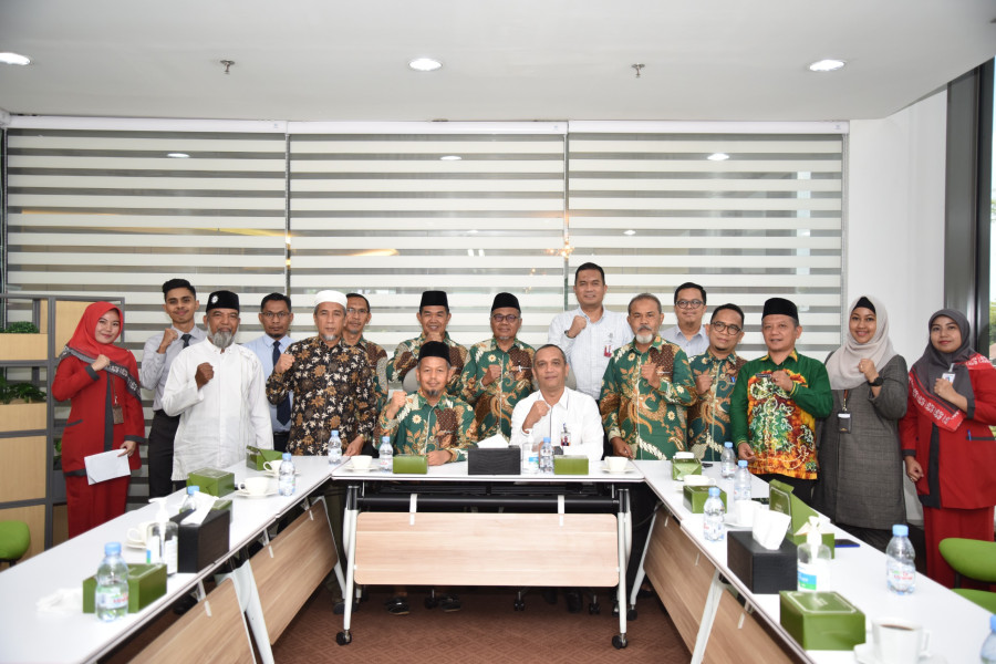Cabang BRK Syariah Bangkinang Jalin Kerja Sama dengan PDM Muhammadiyah Kampar