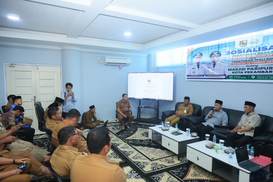 Wali Kota Pekanbaru: Kita Dorong Masjid Paripurna Lebih Mandiri