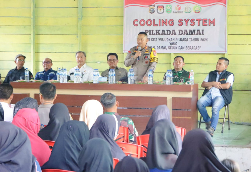 Lewat Jalur Laut, Kapolres Siak Bersama Forkopimda, KPUD dan Bawaslu Cek Kesiapan Pelaksanaan Pilkada di Kampung Terluar Teluk Lanus