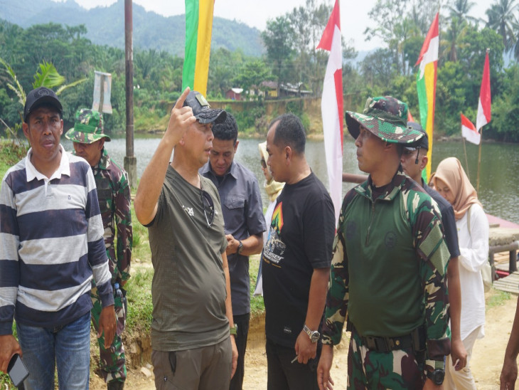 Jelang Kunjungan Kasad, Danrem 031/WB Tinjau Persiapan dan Kondisi Terkini TMDD di Kampar