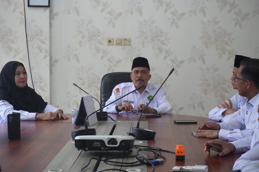 Kakan Kemenag Pekanbaru Harapkan Seluruh Tim Siap Sukseskan Manasik Haji 2025