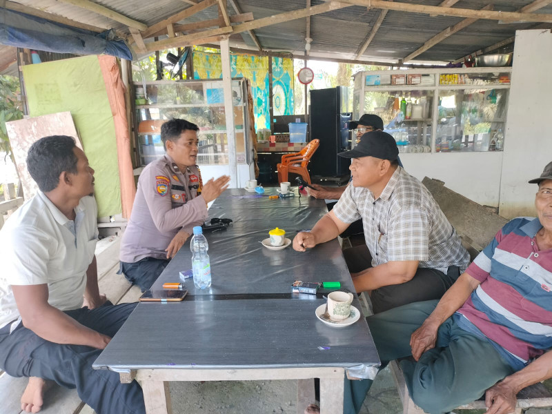 Polsek Koto Gasib Gelar Kegiatan Cooling System untuk Jaga Kondusivitas Kamtibmas Jelang Pilkada 2024