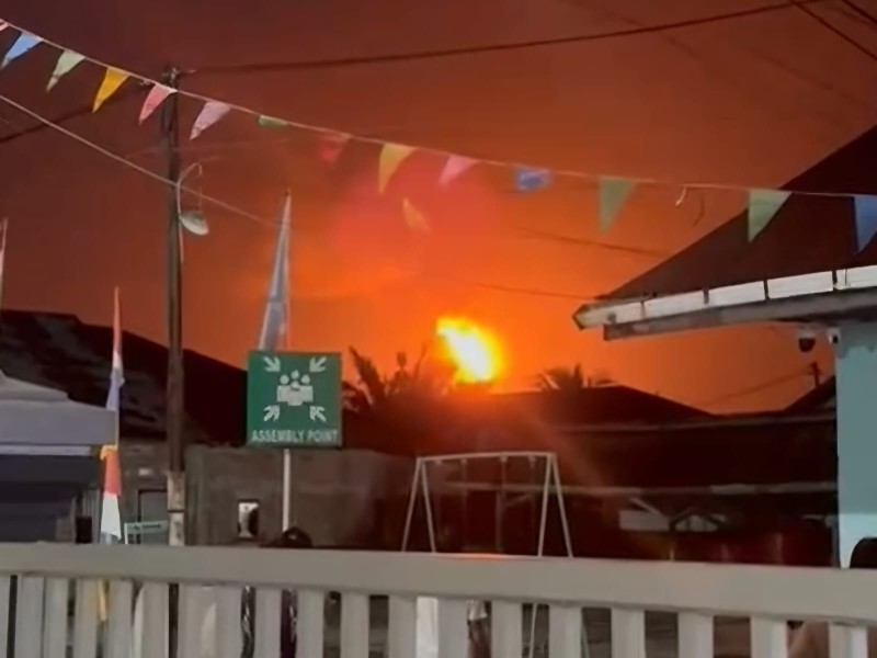 Dentuman Keras Terdengar di Dumai, Pertamina Ungkap Penyebab Api Flare Membesar