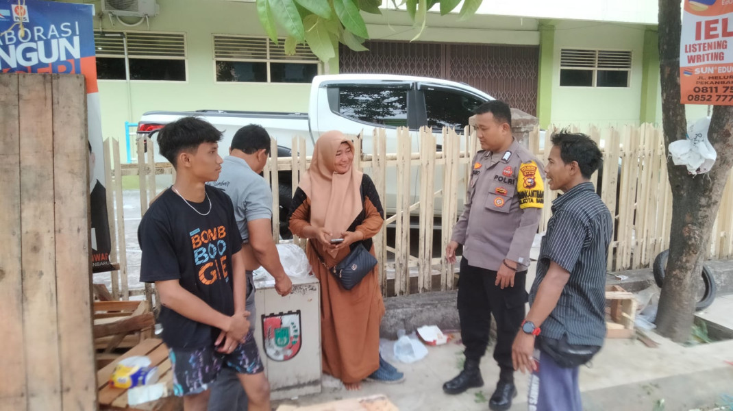 Jelang Pilkada Serentak 2024, Polsek Pekanbaru Kota Tingkatkan Keamanan dan Ketertiban di Pasar Agussalim