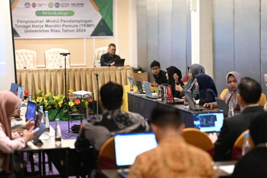 Universitas Riau Adakan Workshop Untuk Pendamping Tenaga Kerja Mandiri Pemula Tahun 2024