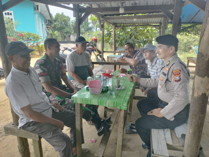 Wujudkan Pilkada Damai Polsek Bagan Sinembah Tingkatkan Kamtibmas di Masyarakat