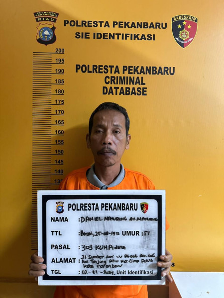 Komit Dukung Program Asta Cita Presiden, Polresta Pekanbaru Sukses Bongkar Judi Online di Warung Kopi