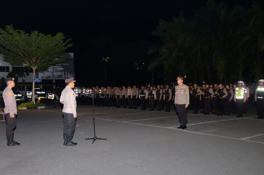 Harkamtibmas, Pesan Kapolda Riau Saat Pimpin Apel, 