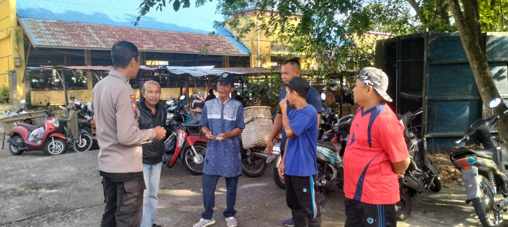 Kanit Binmas Polsek Siak Ajak Warga Berpartisipasi dalam Pilkada 27 November 2024