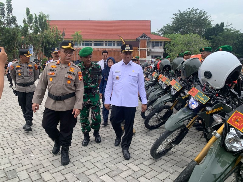 Apel Gelar Pasukan Operasi Ketupat Lancang Kuning 2025 di Pekanbaru, Polresta Pekanbaru dan Forkopimda Siap Amankan Mudik Lebaran