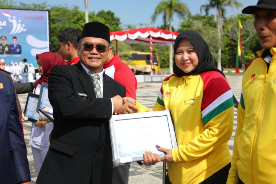 Atlet Disabilitas Siak Raih Emas di Peparnas, Harumkan Nama Riau