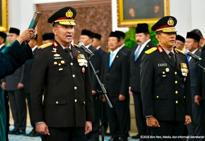 Prabowo Lantik Suyudi Ario Seto Jadi Kapolri, Gantikan Listyo Sigit