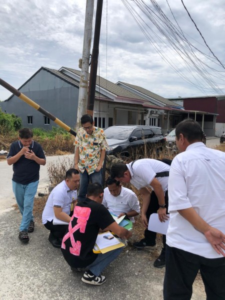 Jadi Perhatian, Krimsus Polda Riau Naikkan Status Laporan Warga Perumahan Villa Karya Bakti Housing.