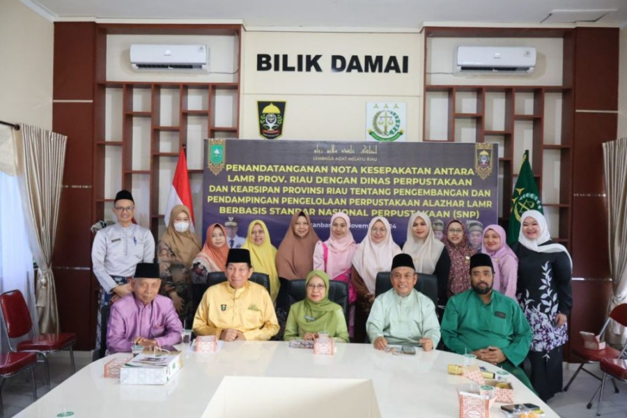 Sinergi Dipersip Riau dan LAMR, Optimalkan Pengelolaan Perpustakaan Khusus