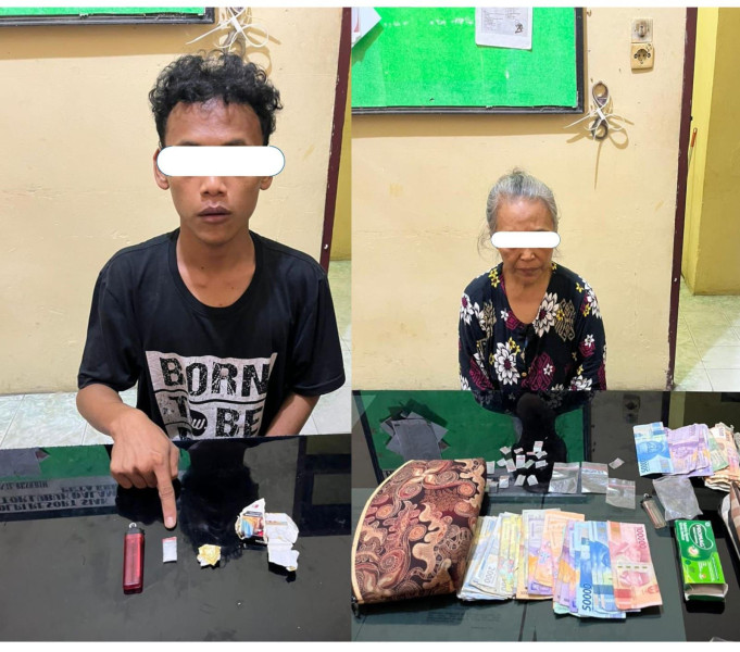 Nenek Penjual Sabu di Siak Diringkus