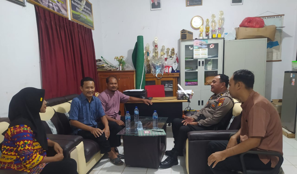 Beri Pesan Kamtibmas, Polsek Bagan Sinembah Ajak Masyarakat Kepenghuluan Gelora Ciptakan Pilkada Damai 2024