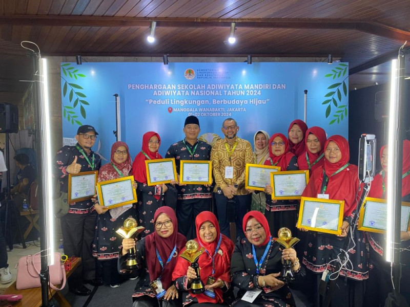 Siak Borong Penghargaan Adiwiyata Nasional dan Mandiri 2024