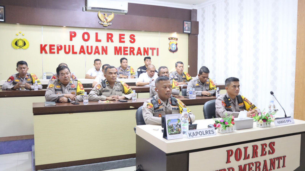 Giat Anev Pilkada, Kapolres Meranti: Jajaran Polri Harus Netral