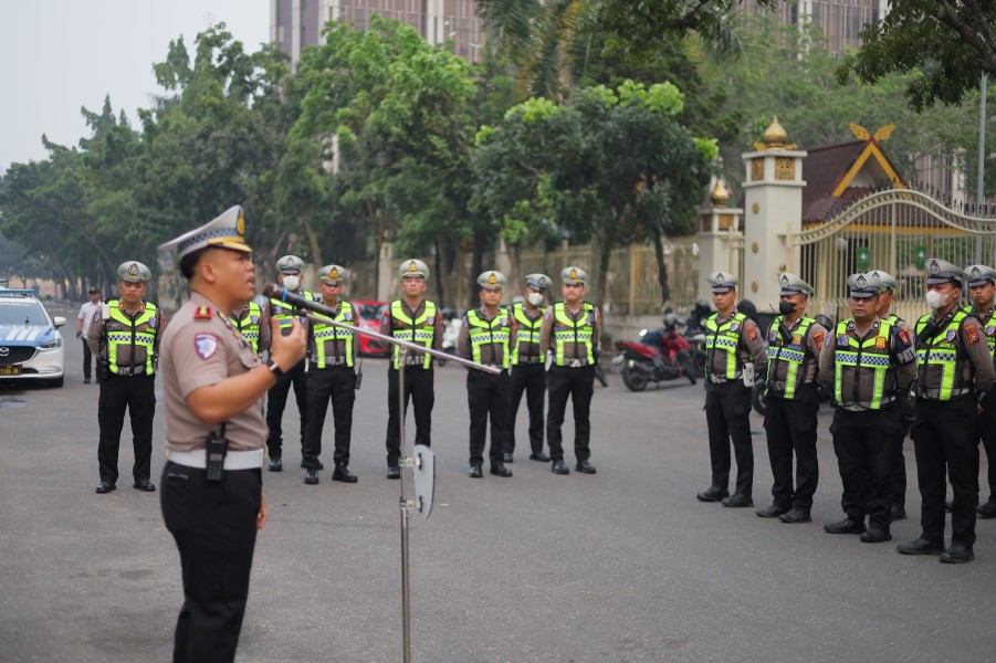 Operasi Patuh Lancang Kuning 2026 Dimulai, Satlantas Pekanbaru Bidik Pelanggaran Pemicu Kecelakaan