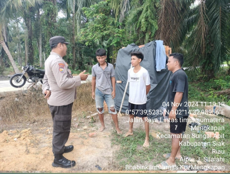 Rutin Lakukan Hal Ini Aiptu Jakson Imbau Warga Jaga Kamtibmas Selama Pilkada