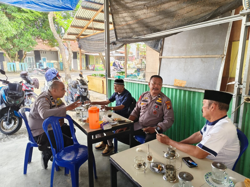 Gelar Cooling System, Polsek Binawidya Rangkul Tokoh Adat Kecamatan Binawidya