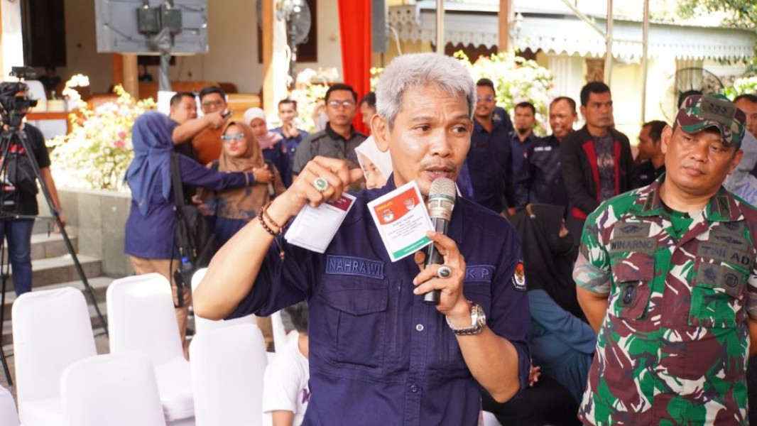 Simulasi Pemungutan Suara di Riau, Pastikan Pilkada Berjalan Lancar