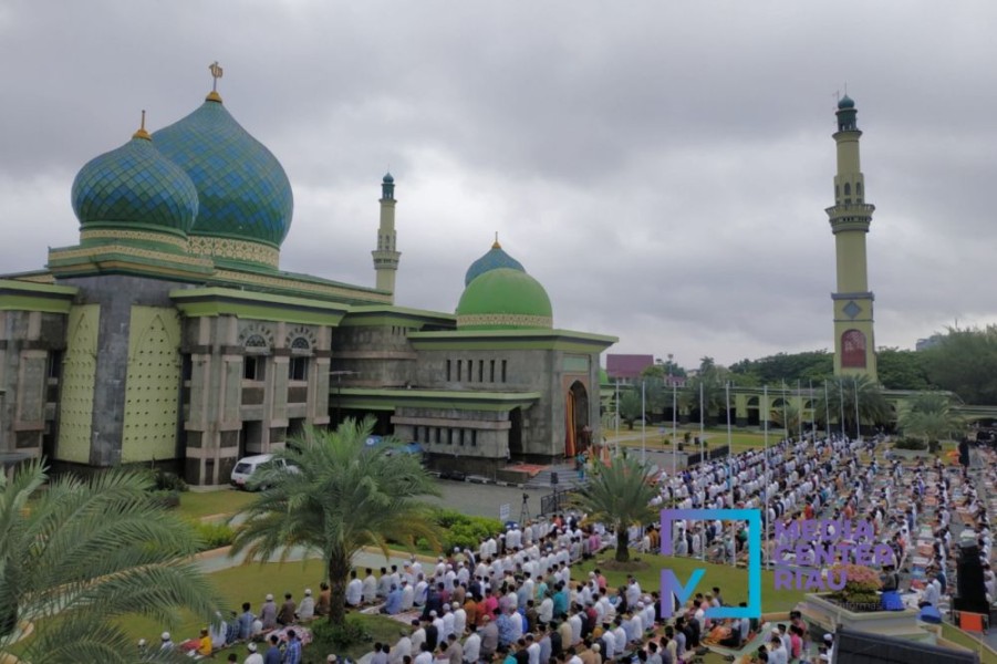 250 Titik Salat Idulfitri di Pekanbaru Ditetapkan, Kemenag Imbau Siapkan Lokasi Cadangan