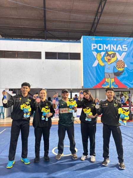 Duet UIR dan Unilak di Cabor Sepak Takraw, Riau Raih Medali Perunggu di POMNAS Jawa Tengah 2025